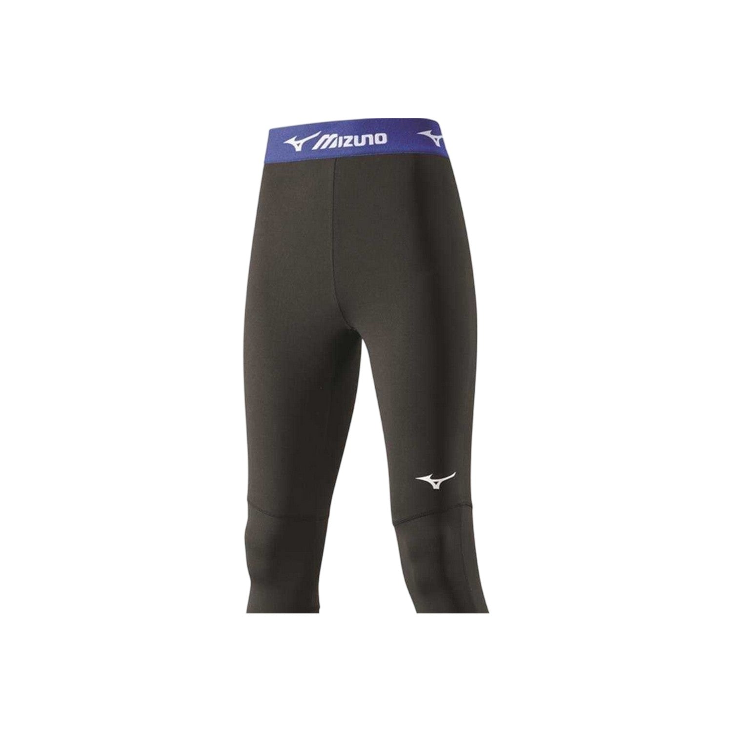 Black - Back - Mizuno Womens-Ladies Fitted Leggings