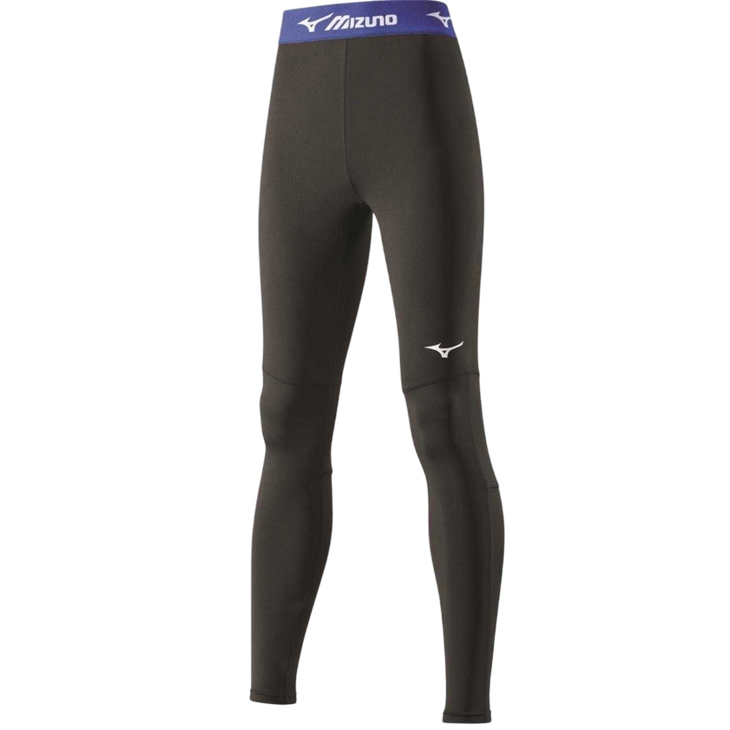 Black - Front - Mizuno Womens-Ladies Fitted Leggings