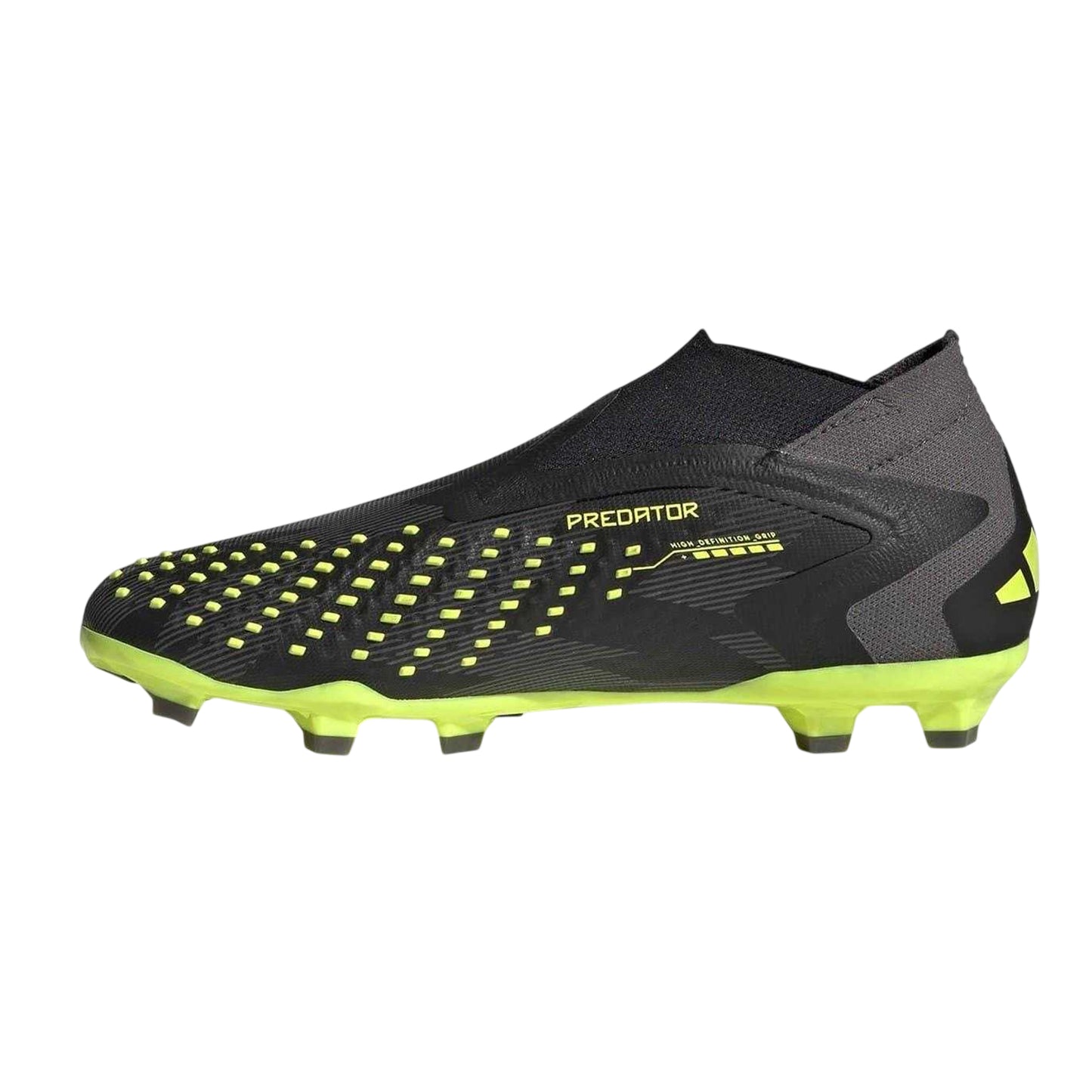 Core Black - Side - Adidas Childrens-Kids Predator Accuracy Injection.2 Firm Ground Football Boots
