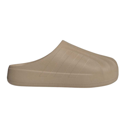 Beige - Lifestyle - Adidas Unisex Adult Adifom Superstar 3 Stripes Leather Flat Slides