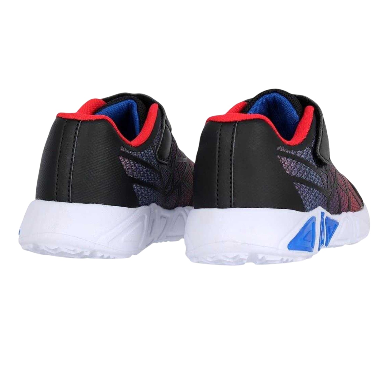 Black-Red - Back - Slazenger Childrens-Kids Go 2.0 Logo Flat Trainers
