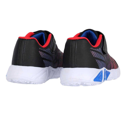 Black-Red - Back - Slazenger Childrens-Kids Go 2.0 Logo Flat Trainers