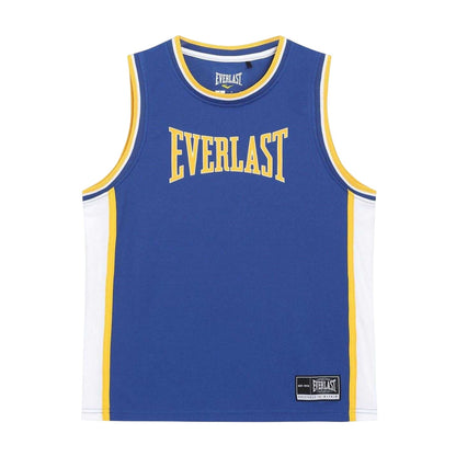 Blue-Yellow - Back - Everlast Childrens-Kids Polyester Top & Bottom Set Set