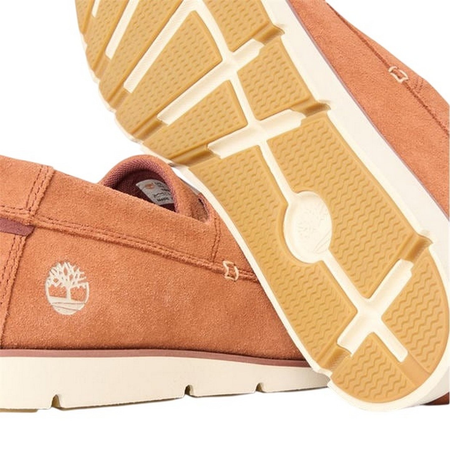 Brown - Lifestyle - Timberland Mens Grafton Bay Suede Moc Toe Flat Loafers