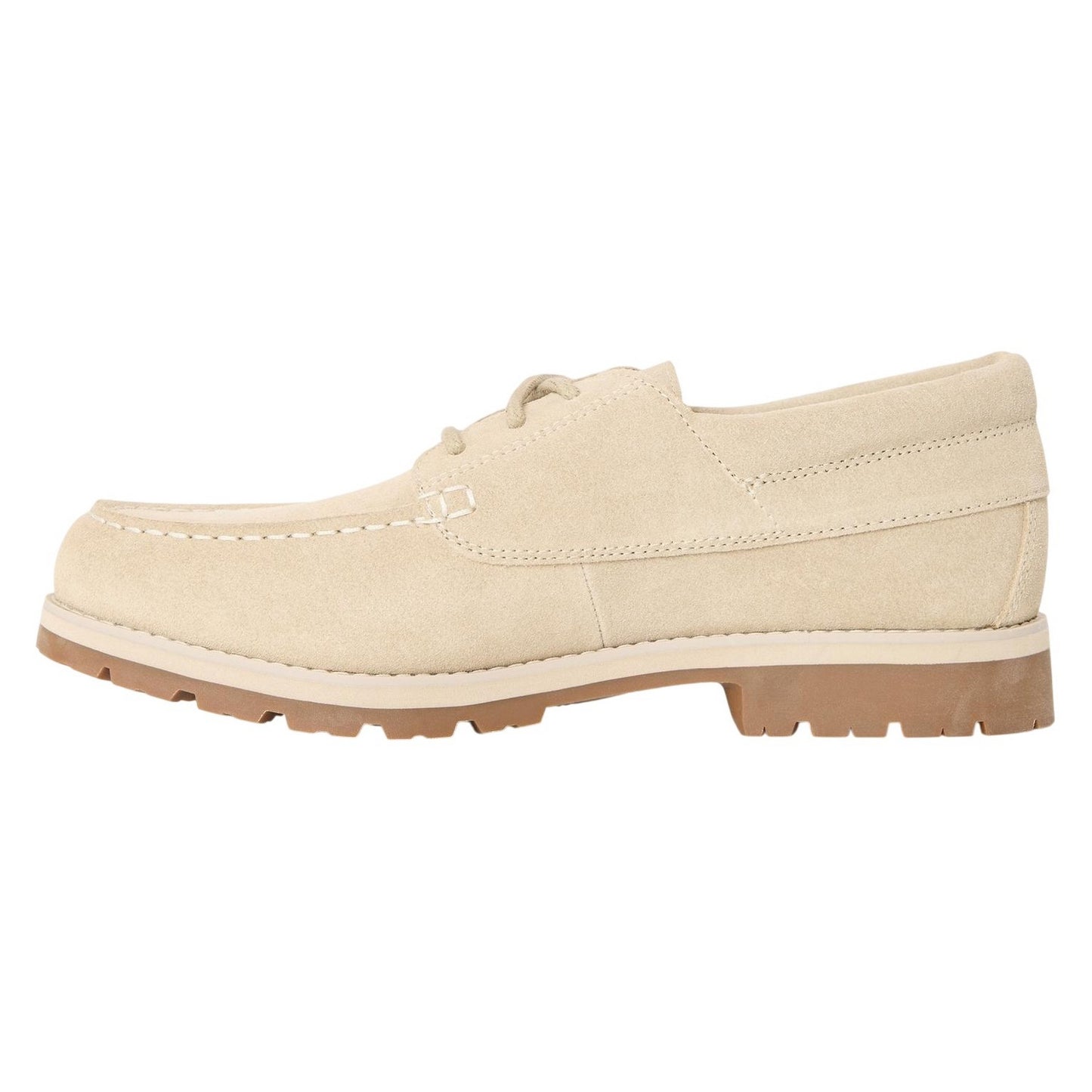 Light Brown - Back - Timberland Mens Britton Suede Moc Toe Loafers