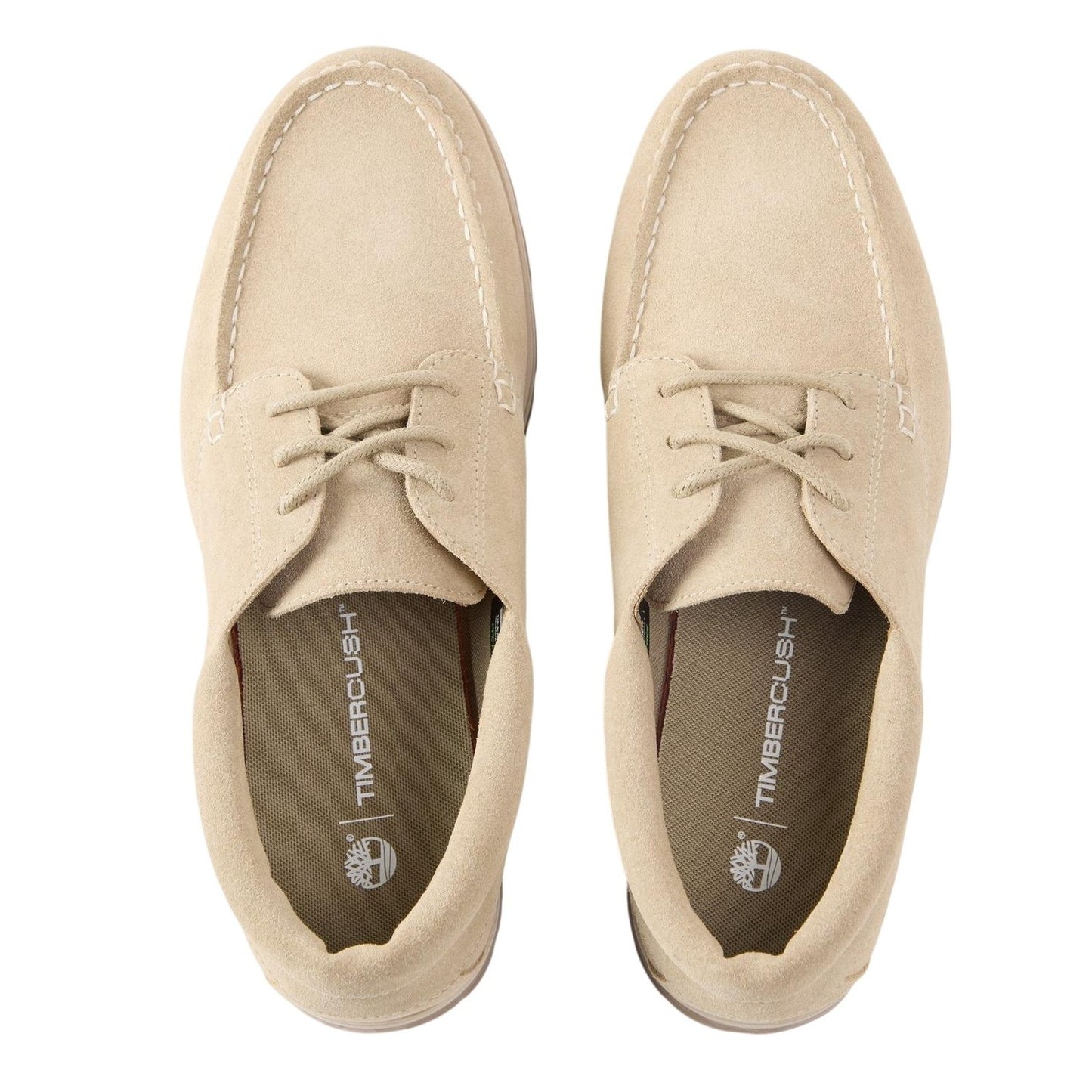 Light Brown - Side - Timberland Mens Britton Suede Moc Toe Loafers