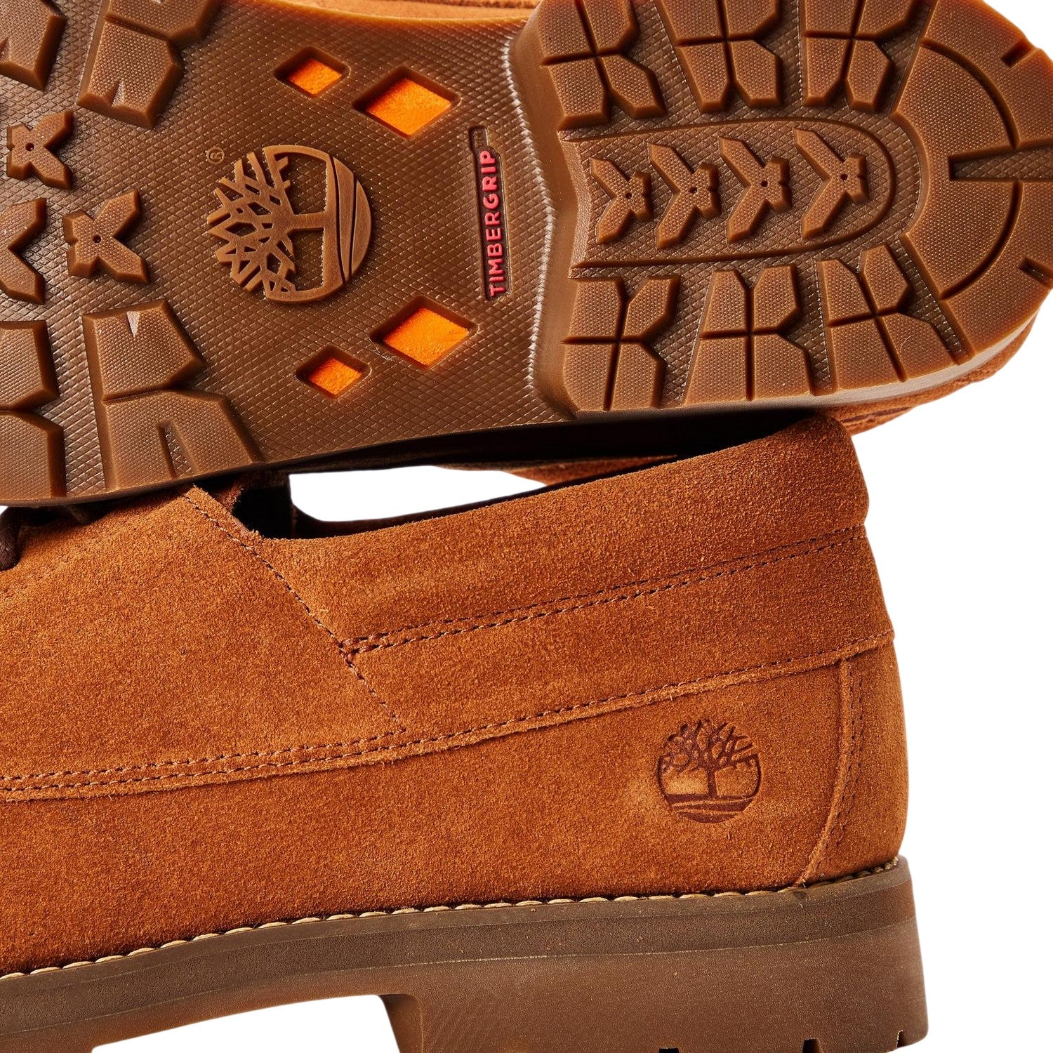 Rust - Lifestyle - Timberland Mens Britton Suede Moc Toe Loafers