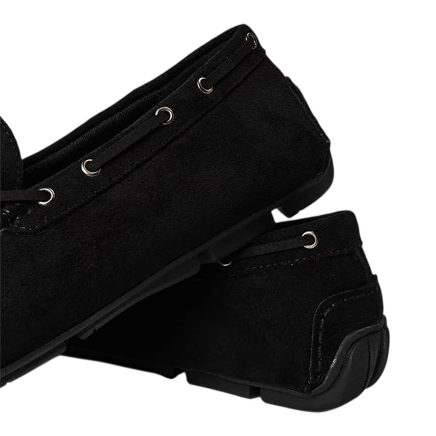 Black - Back - Where´s That From Mens Suede Loafers