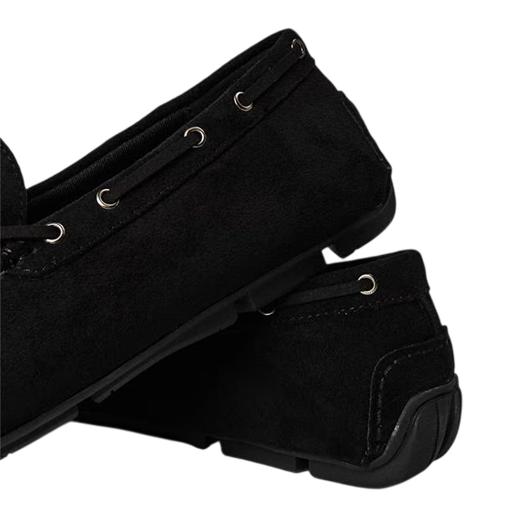 Black - Back - Where´s That From Mens Suede Loafers