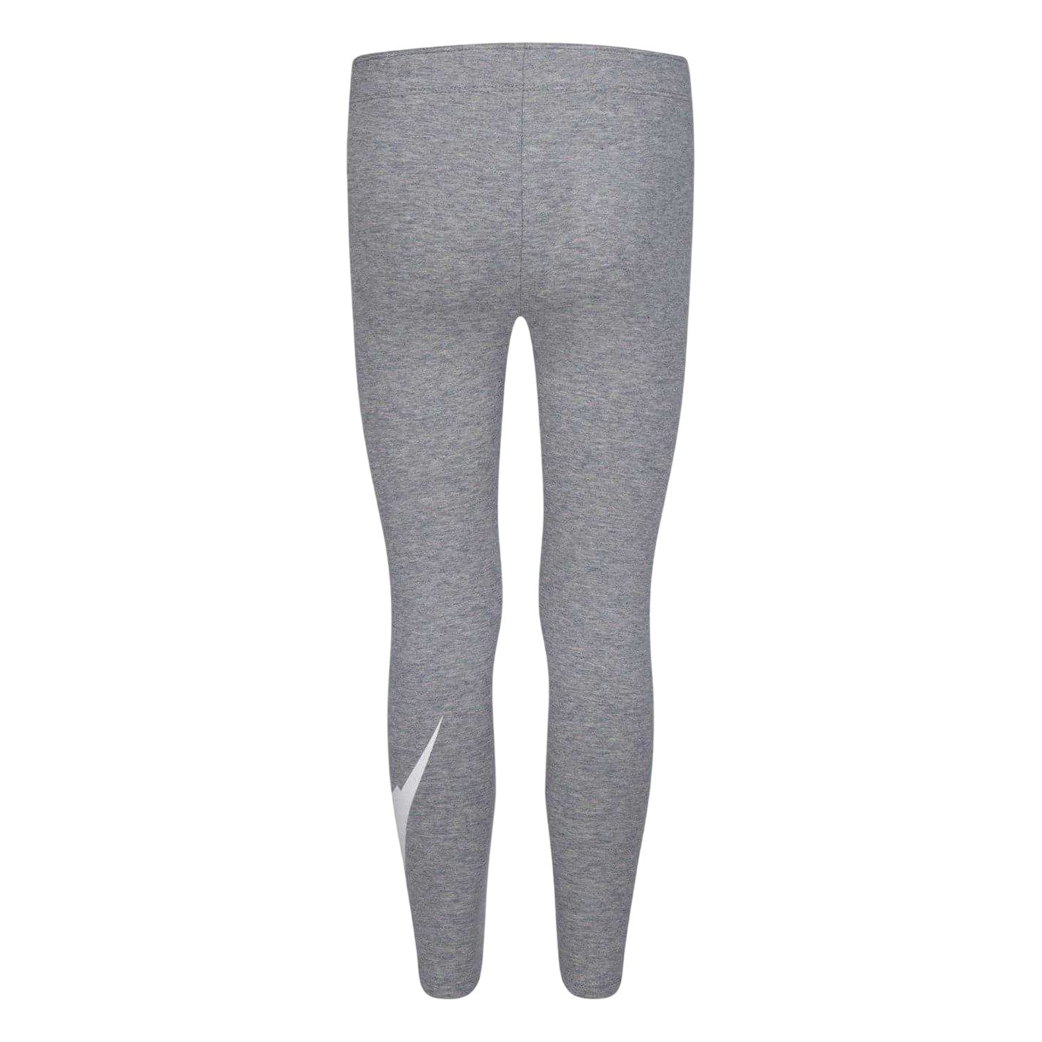 Dark Grey Heather - Back - Nike Girls Just Do It Leggings