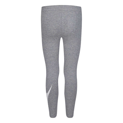 Dark Grey Heather - Back - Nike Girls Just Do It Leggings