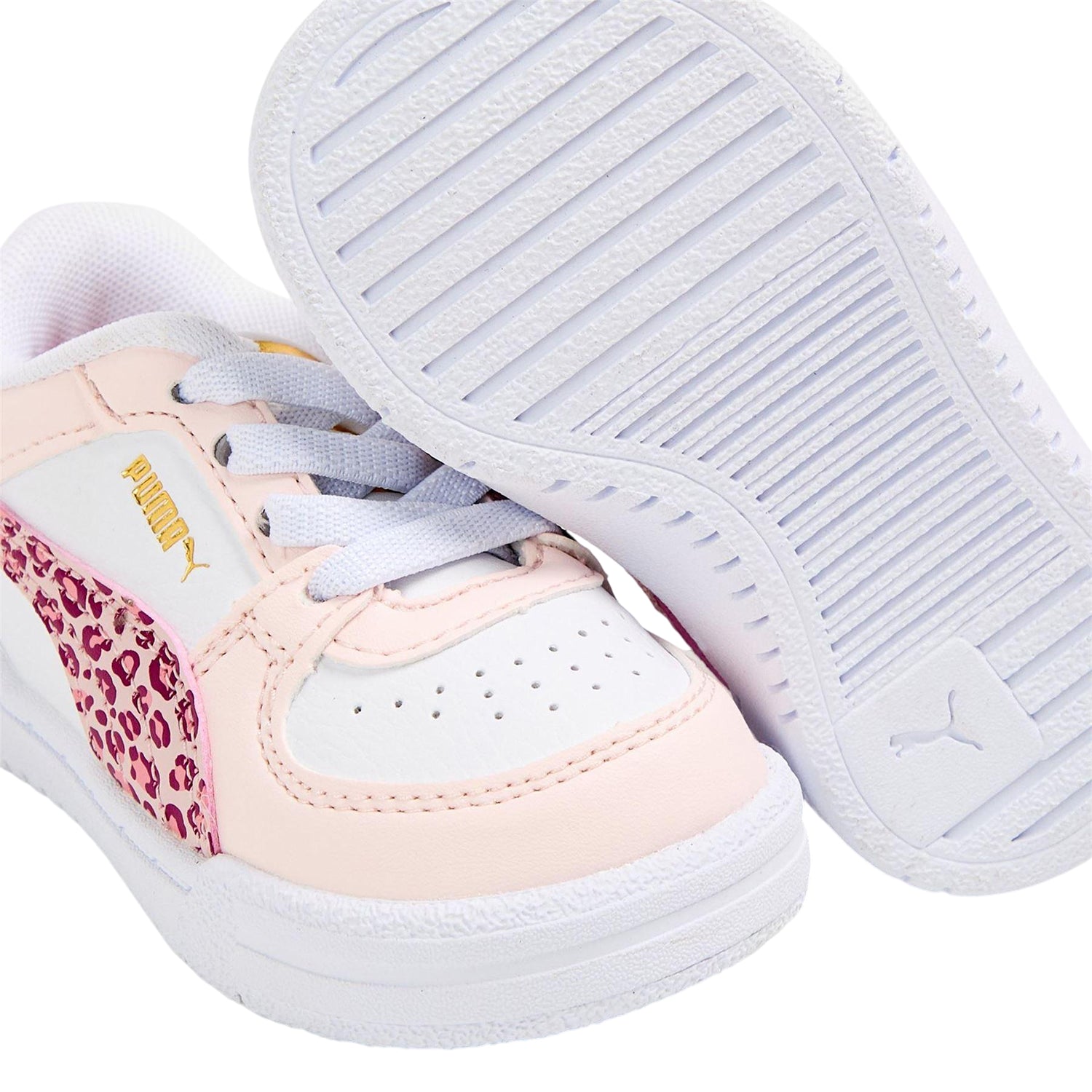 White - Lifestyle - Puma Childrens-Kids CA Pro Trainers