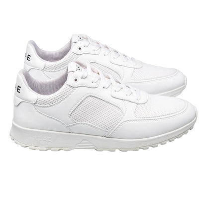 White - Back - CLAE Childrens-Kids Contrast Low Trainers