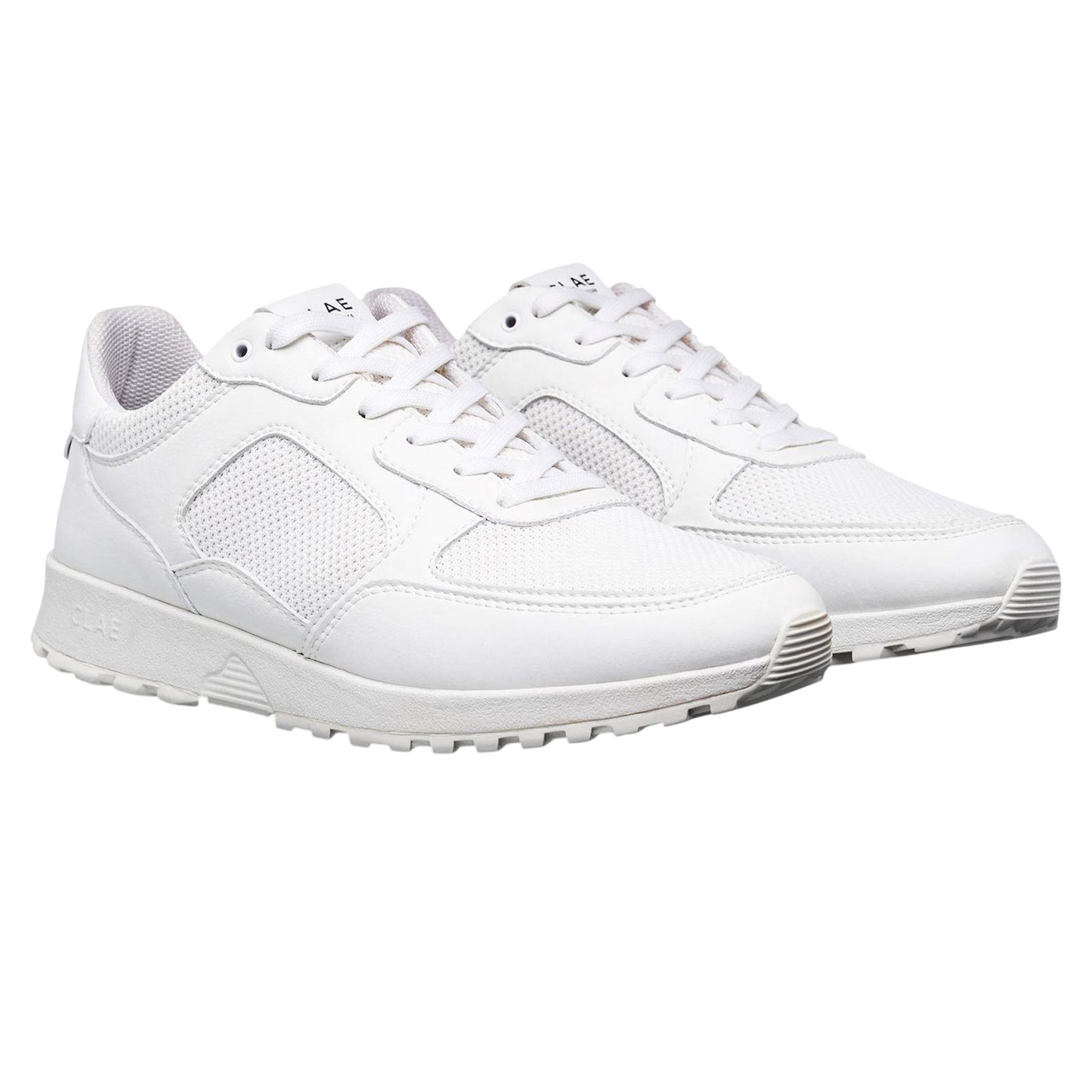 White - Lifestyle - CLAE Childrens-Kids Contrast Low Trainers