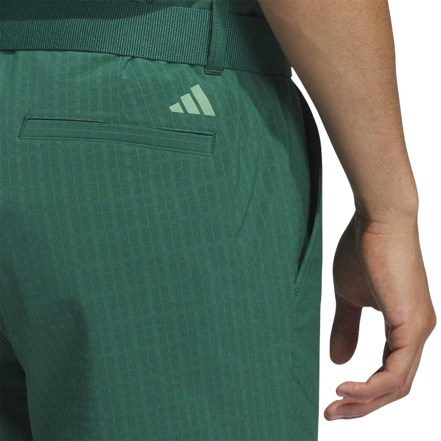 Collegiate Green - Side - Adidas Mens Ultimate 365 Golf Trousers