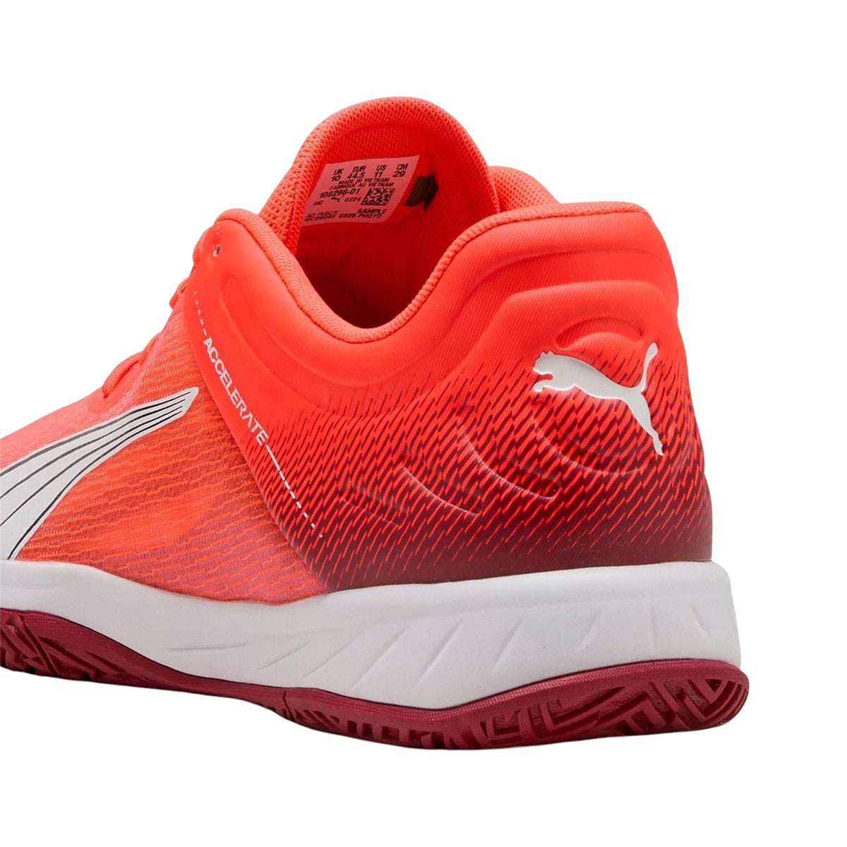 Red - Back - Puma Unisex Adult Accelerate Turbo Trainers
