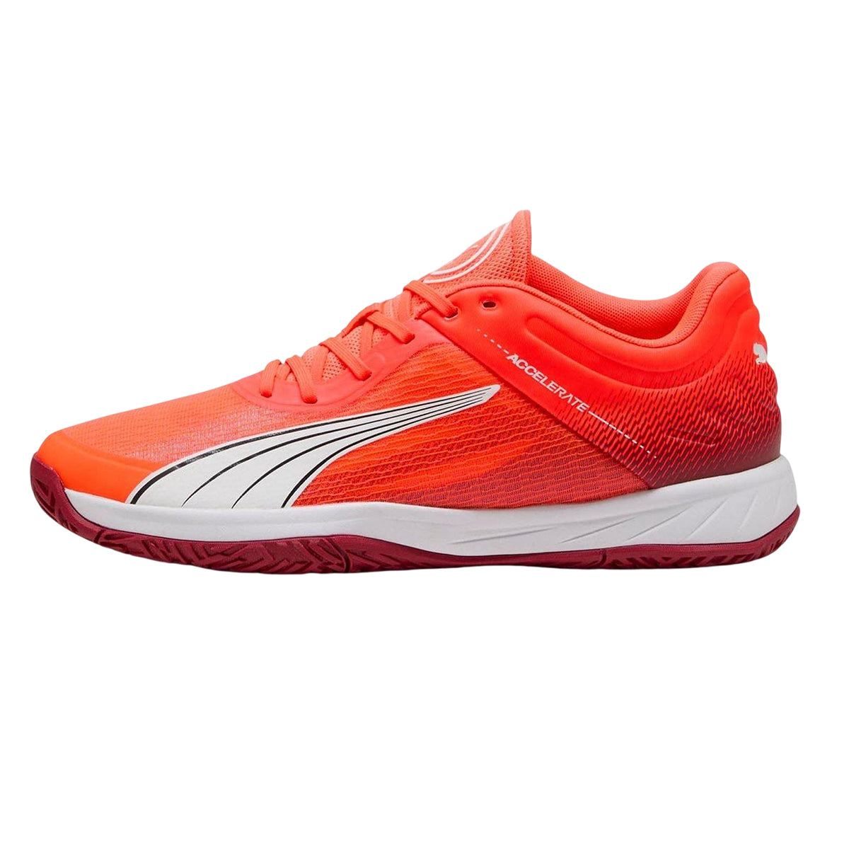 Red - Side - Puma Unisex Adult Accelerate Turbo Trainers