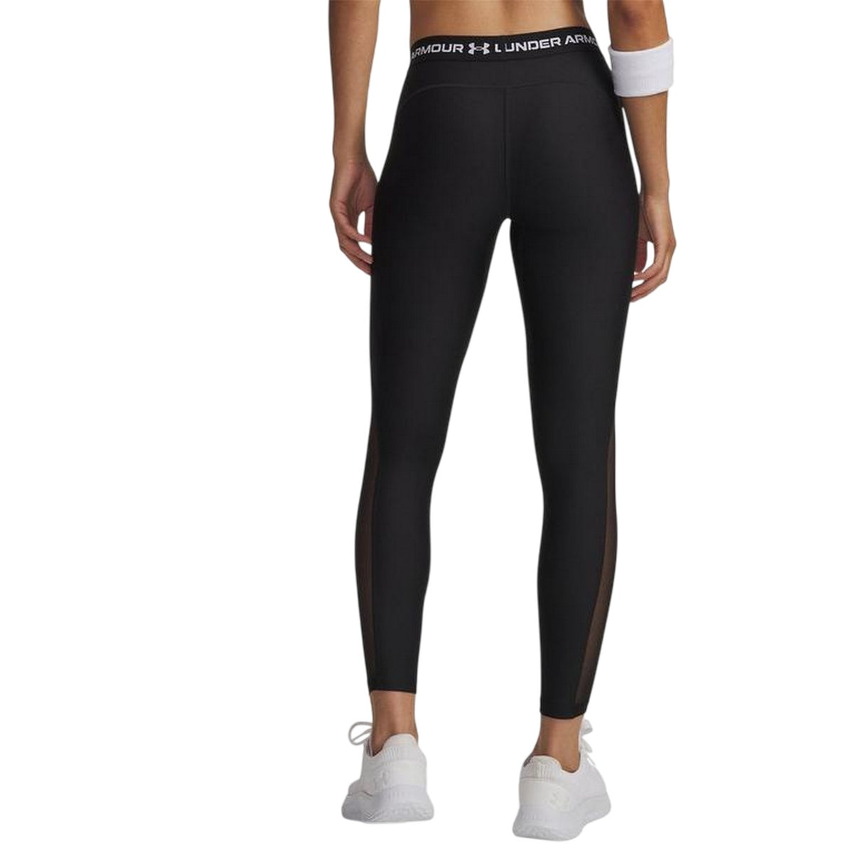 Black - Back - Under Armour Womens-Ladies Leggings