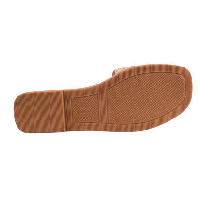 Tan - Lifestyle - Where´s That From Womens-Ladies Harmony Flat Slides