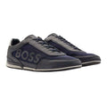 Dark Blue - Front - Boss Mens Saturn Slip-on Trainers