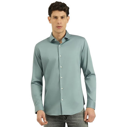 Green - Lifestyle - Boss Mens Point Collar Coach Jacket