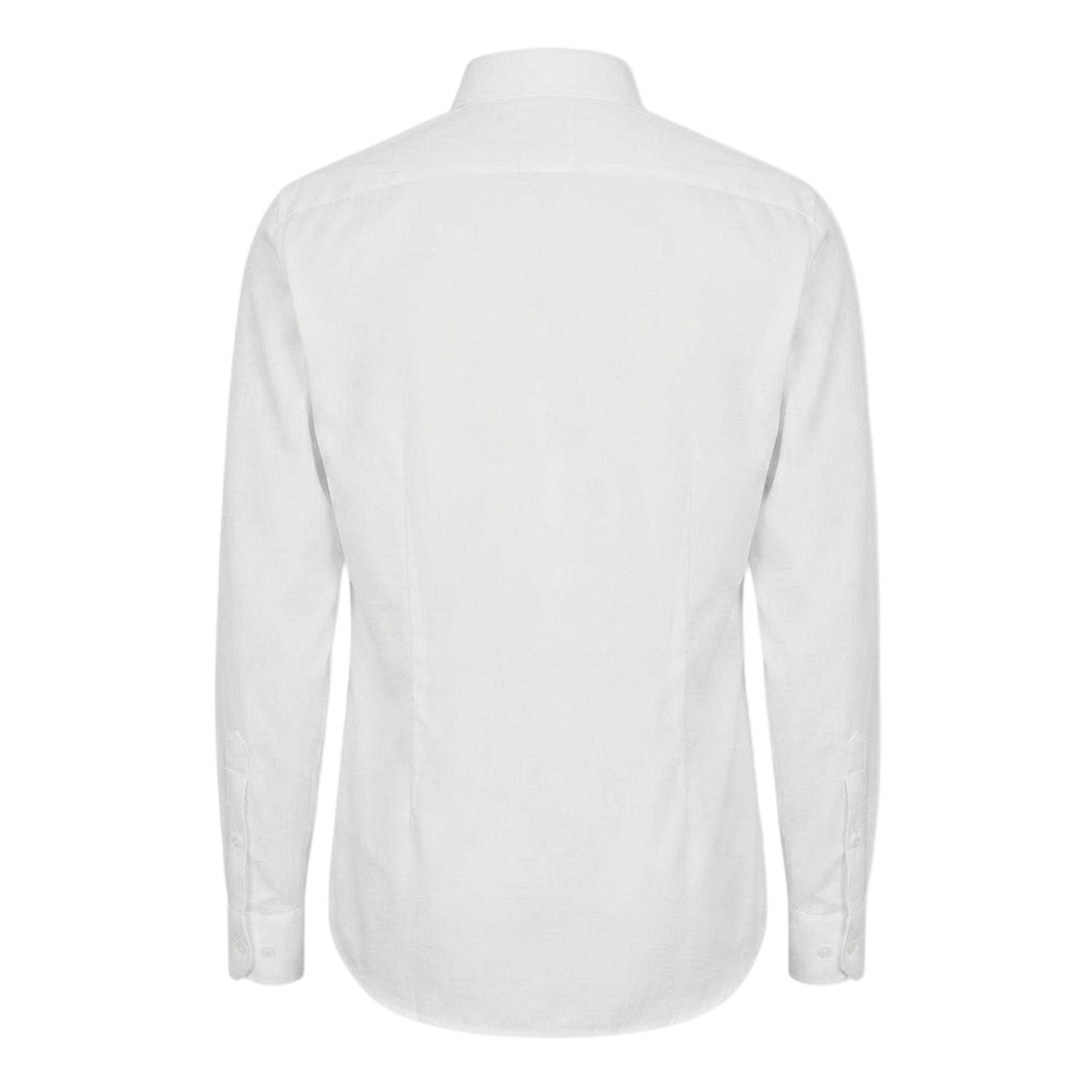 White - Back - Boss Mens Oxford Spread Collar Formal Shirt