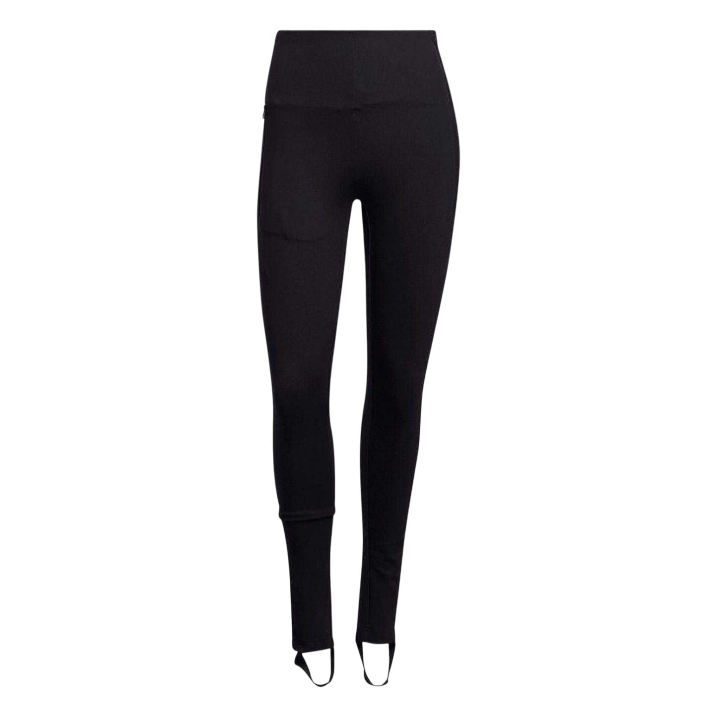 Black - Front - Adidas Womens-Ladies Run Leggings