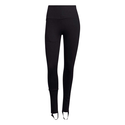 Black - Front - Adidas Womens-Ladies Run Leggings