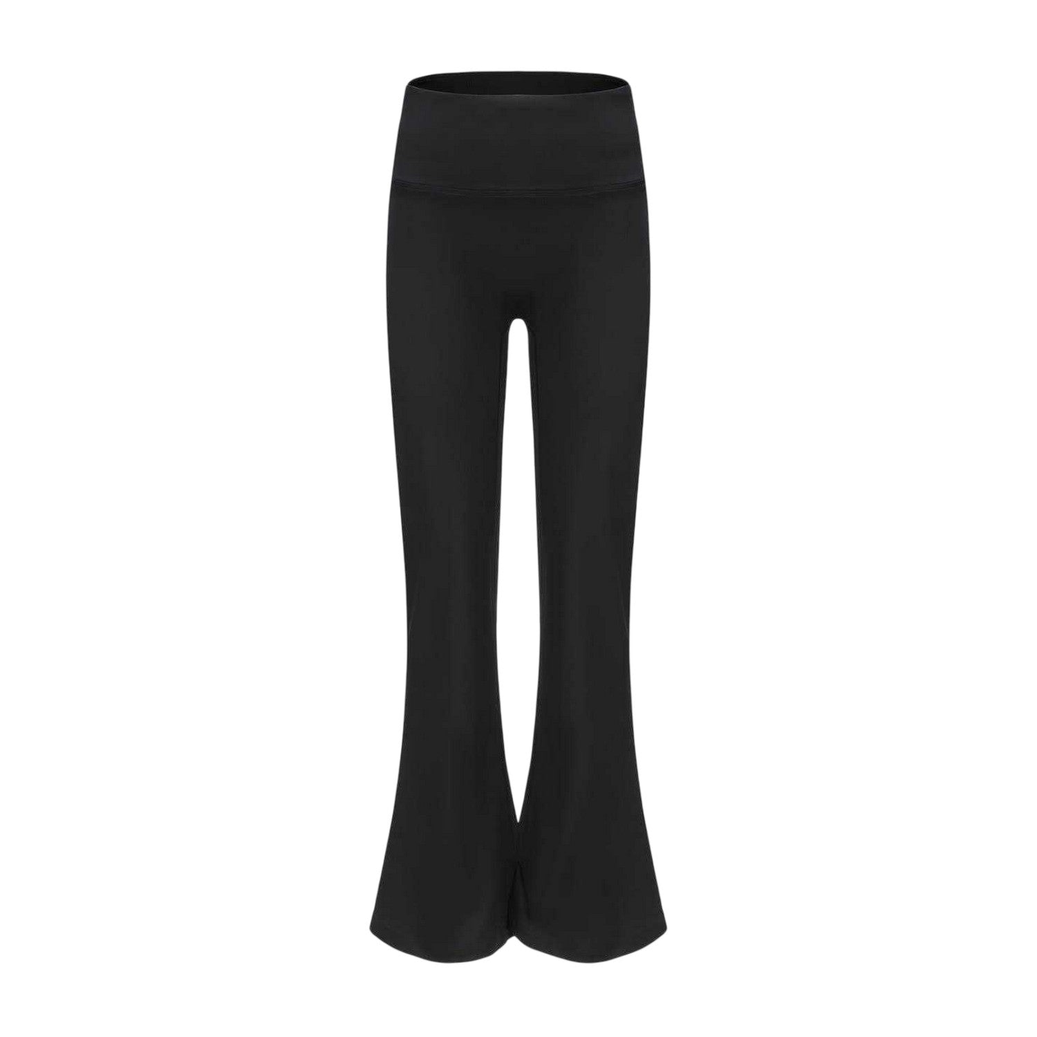 Black - Front - Slazenger Womens-Ladies Flared Leggings