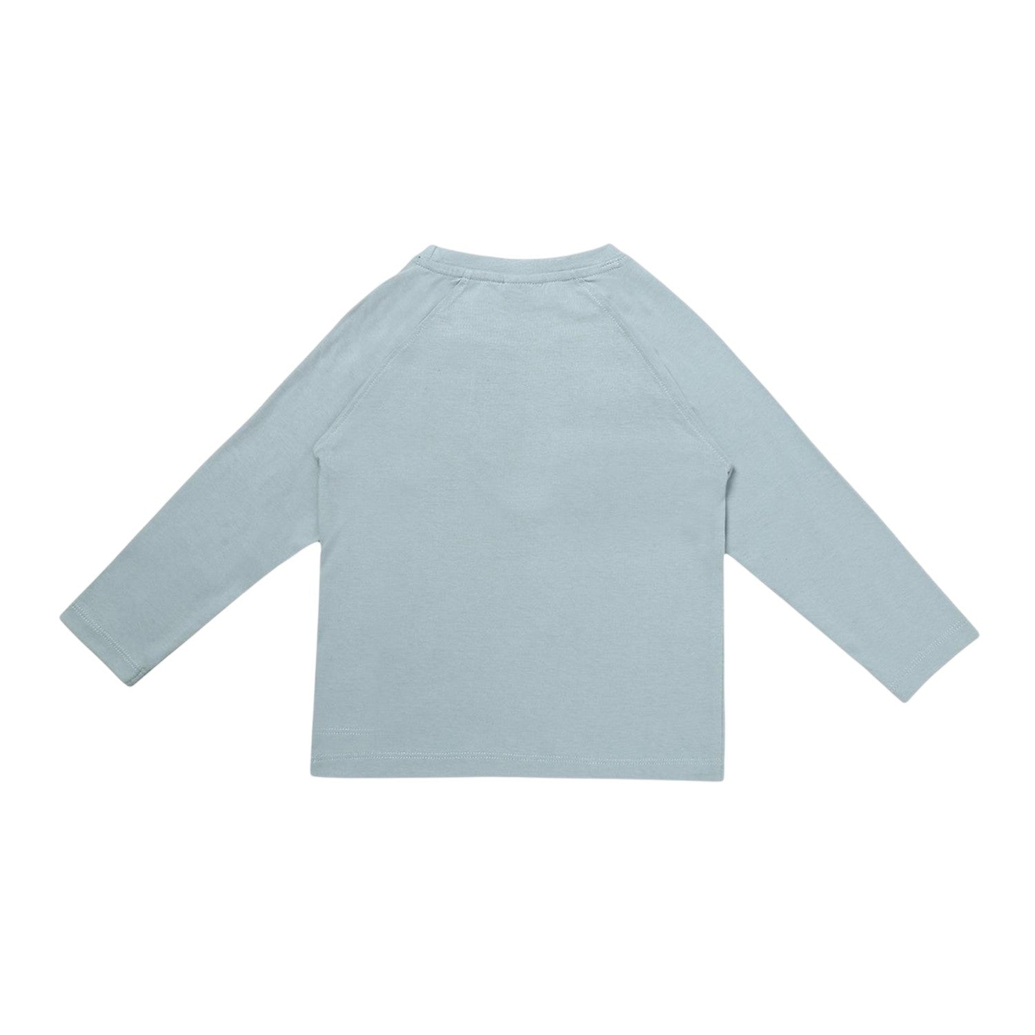 Sage - Back - Lilly & Sid Childrens-Kids Badger Raglan T-Shirt
