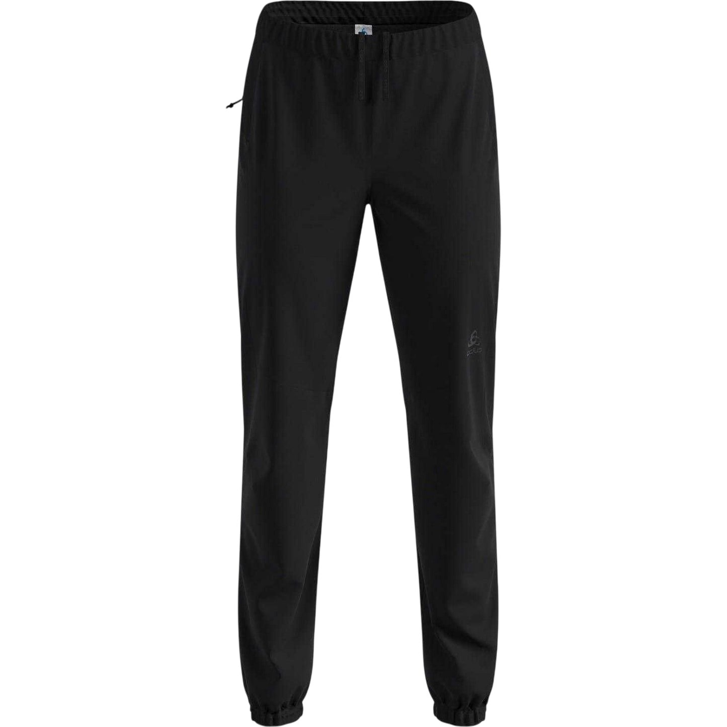 Black - Front - Odlo Womens-Ladies Essentials Logo Jogging Bottoms