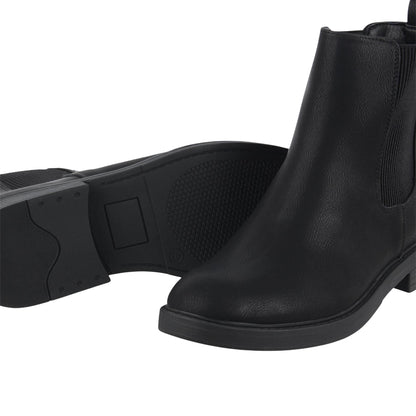 Black - Lifestyle - Miso Womens-Ladies Clip Block Heel Ankle Boots