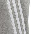 Grey - Side - Adidas Childrens-Kids Future Icons 3 Stripes Tapered Leg Jogging Bottoms