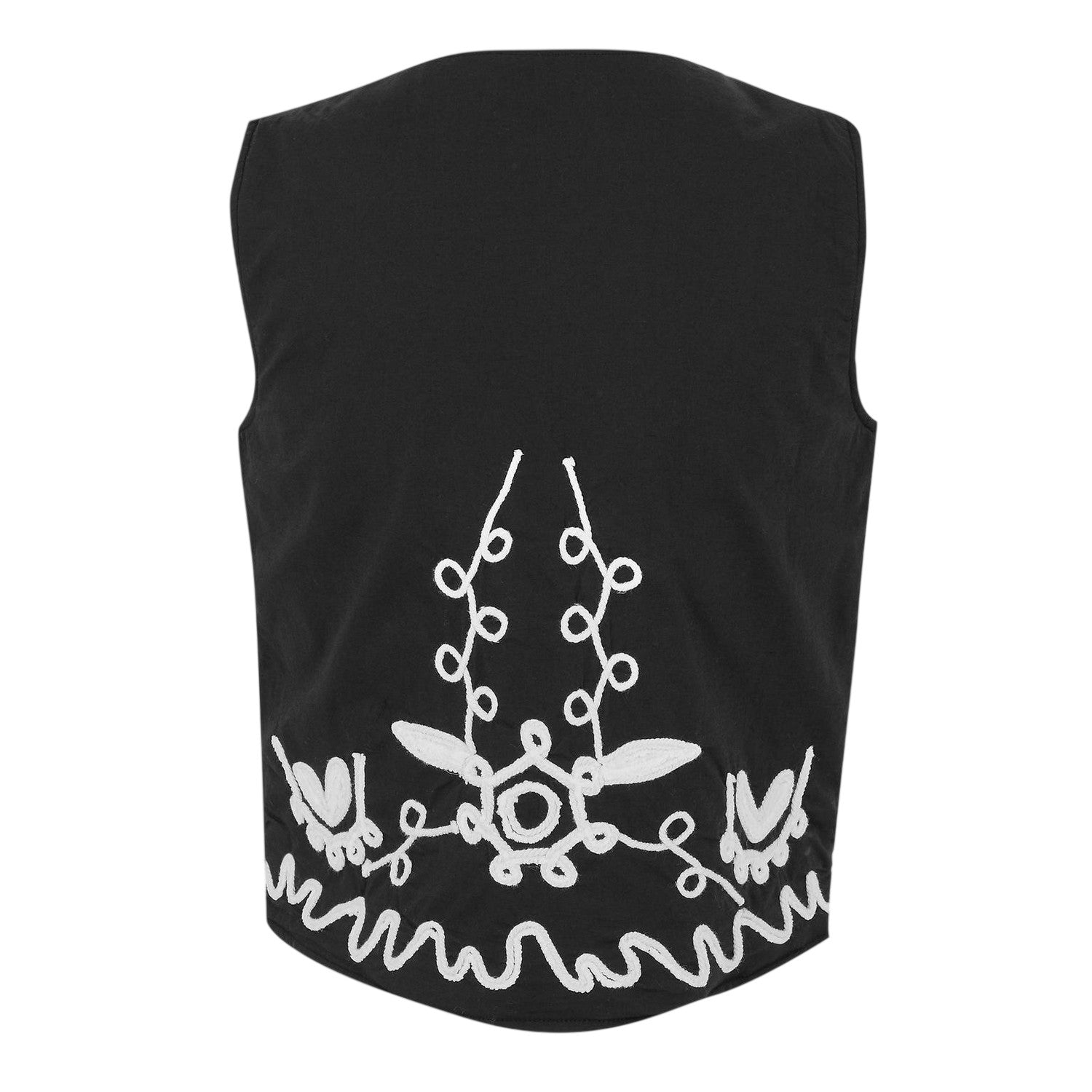 Black - Back - Threadbare Womens-Ladies Tulsi Regular Gilet