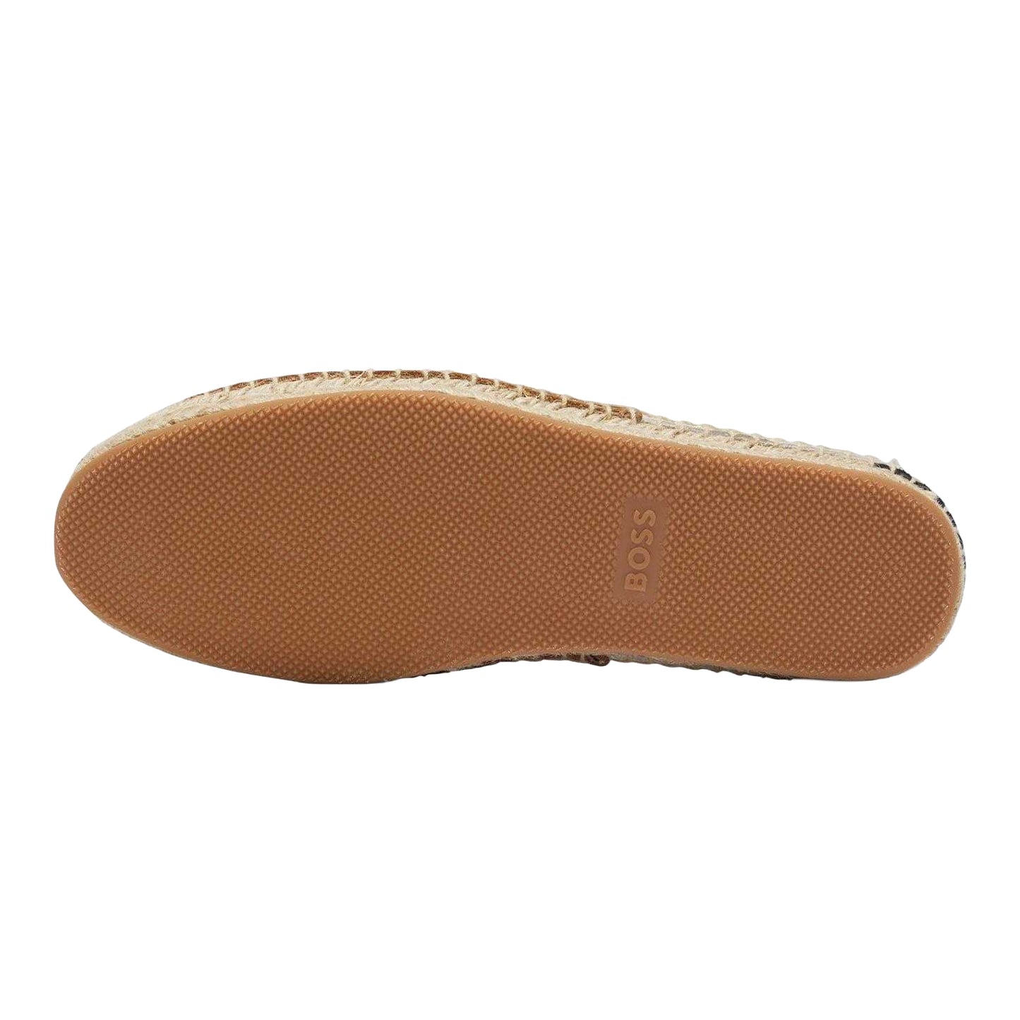 Beige-Black-White - Pack Shot - Boss Mens Madeira Colour Block Leather Slip-on Loafers