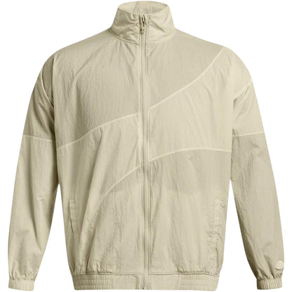 Brown - Front - Under Armour Womens-Ladies Legacy Crinkled Jacket