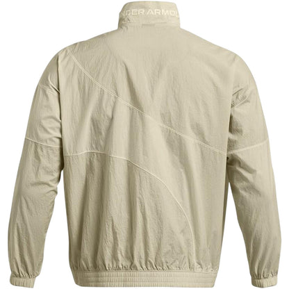 Brown - Back - Under Armour Womens-Ladies Legacy Crinkled Jacket