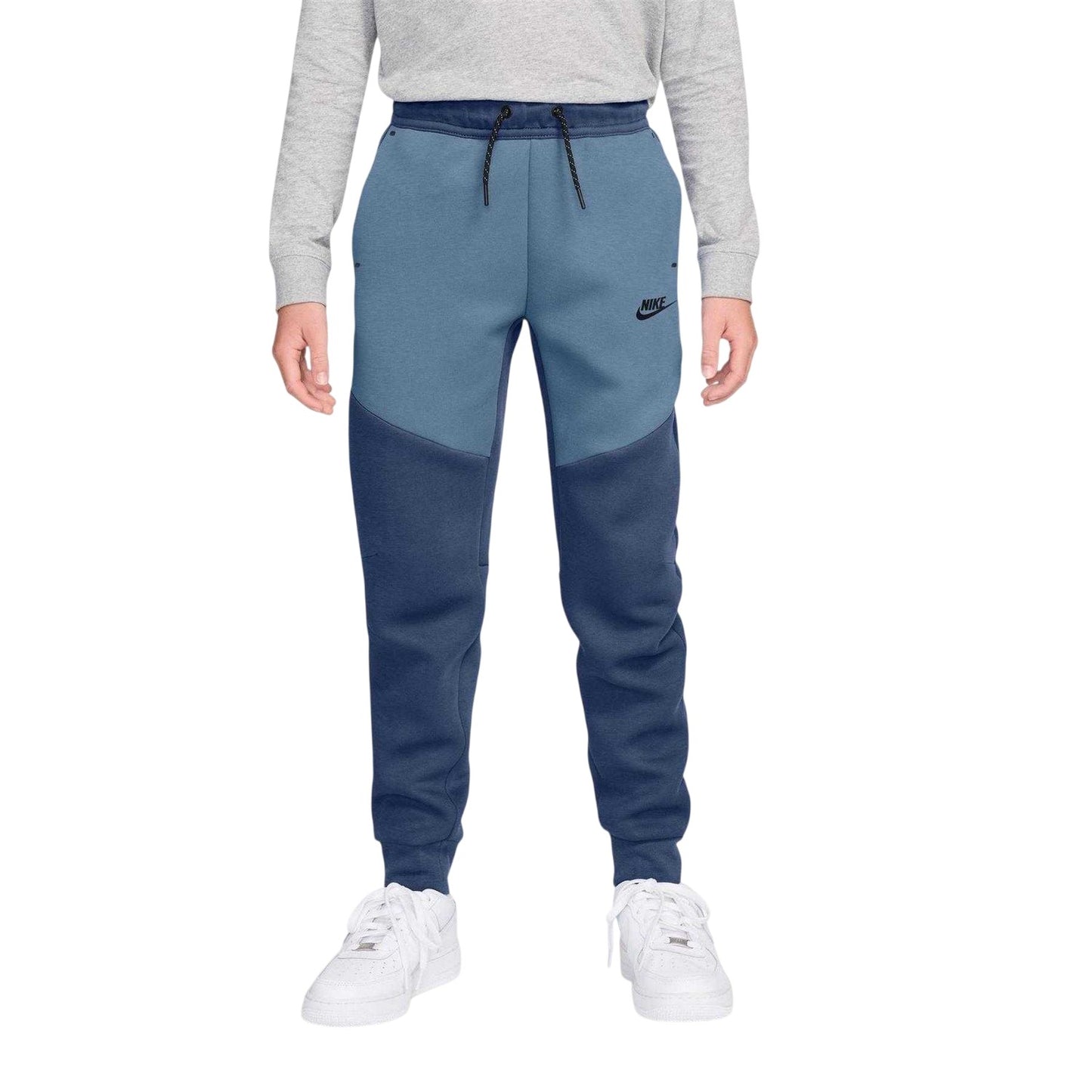 Blue - Front - Nike Childrens-Kids Tech Fleece Joggers