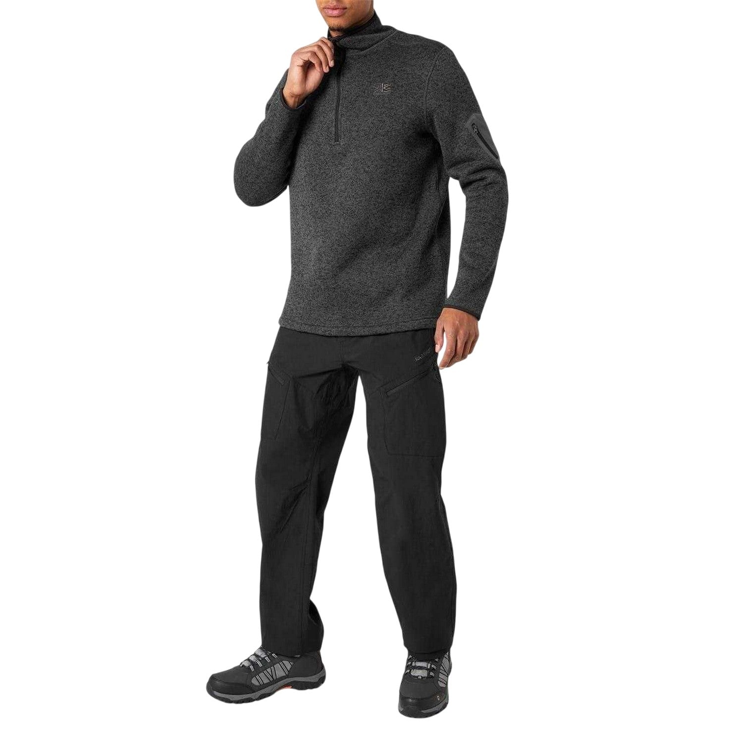 Black - Side - Karrimor Mens Panther Trousers