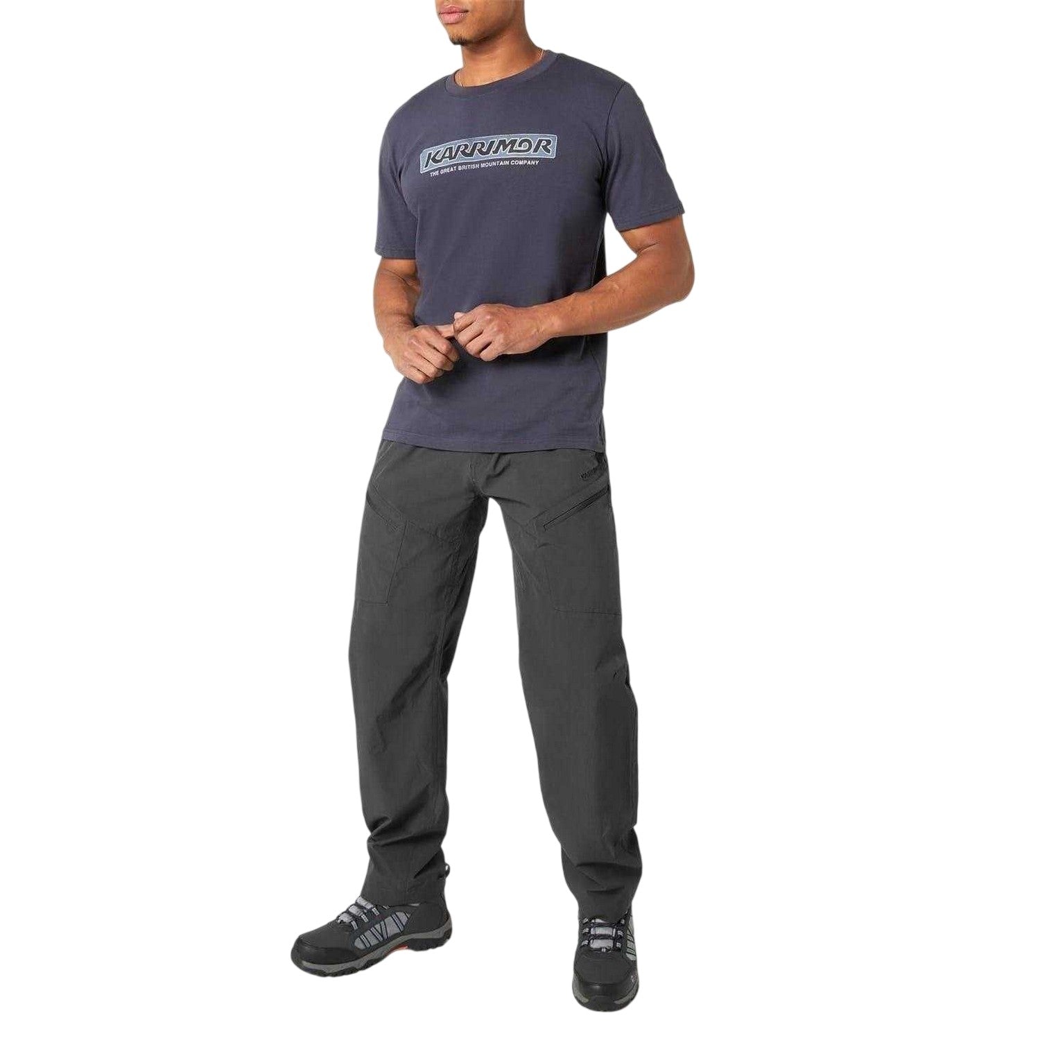 Charcoal - Side - Karrimor Mens Panther Trousers