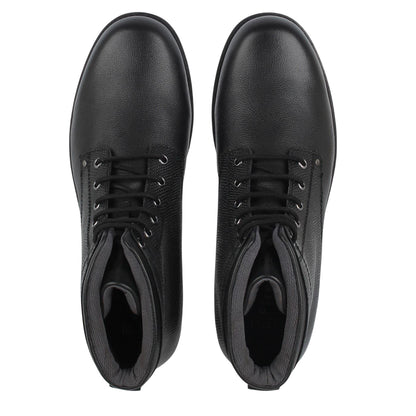 Black - Lifestyle - Firetrap Mens Shira Leather Flat Boots