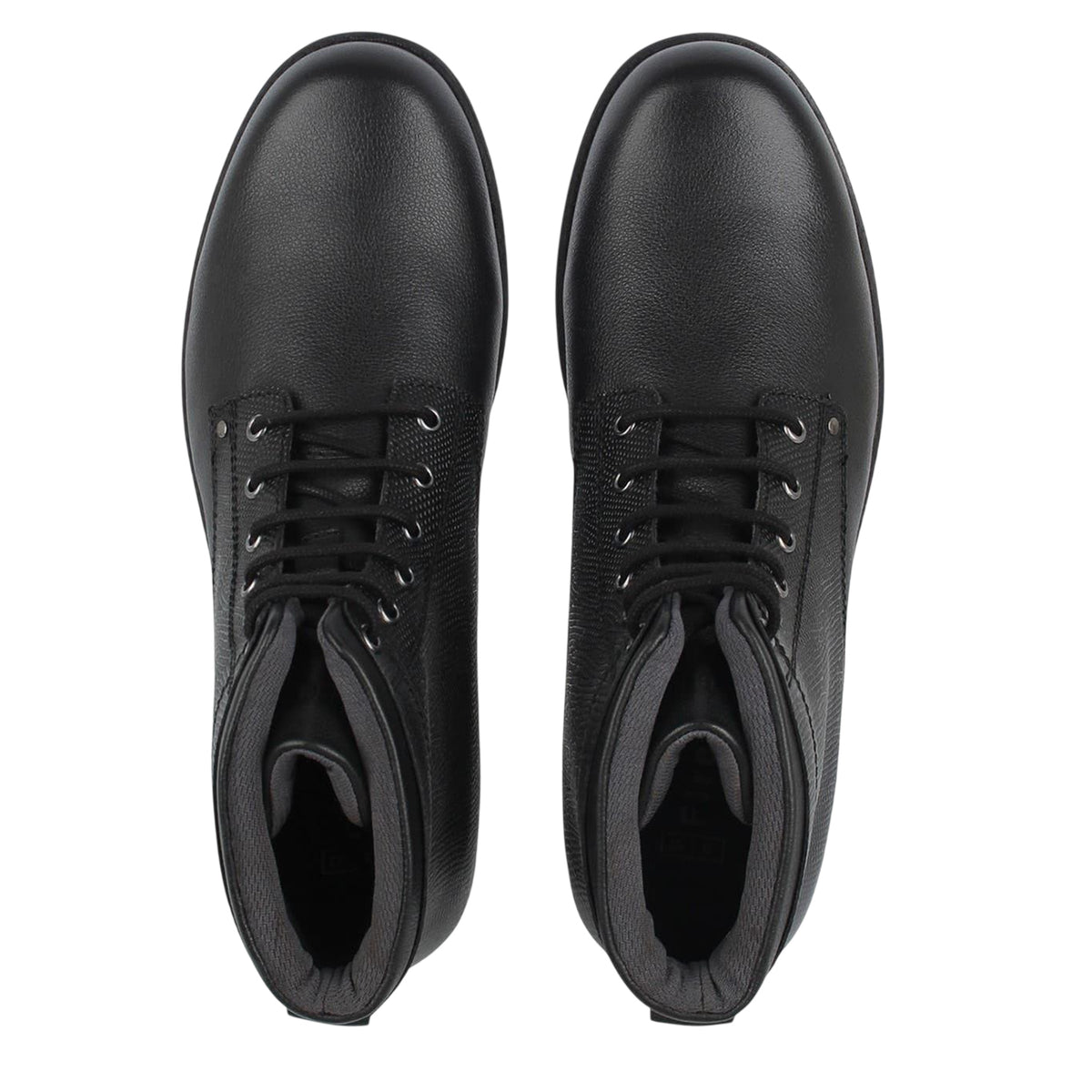 Black - Lifestyle - Firetrap Mens Shira Leather Flat Boots