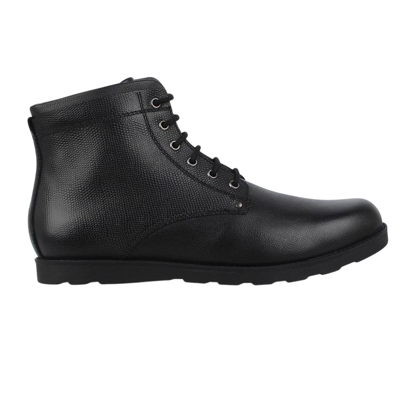 Black - Front - Firetrap Mens Shira Leather Flat Boots