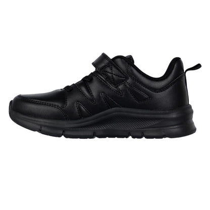 Black - Side - Karrimor Boys Duma 6 Hook and Loop Shoes