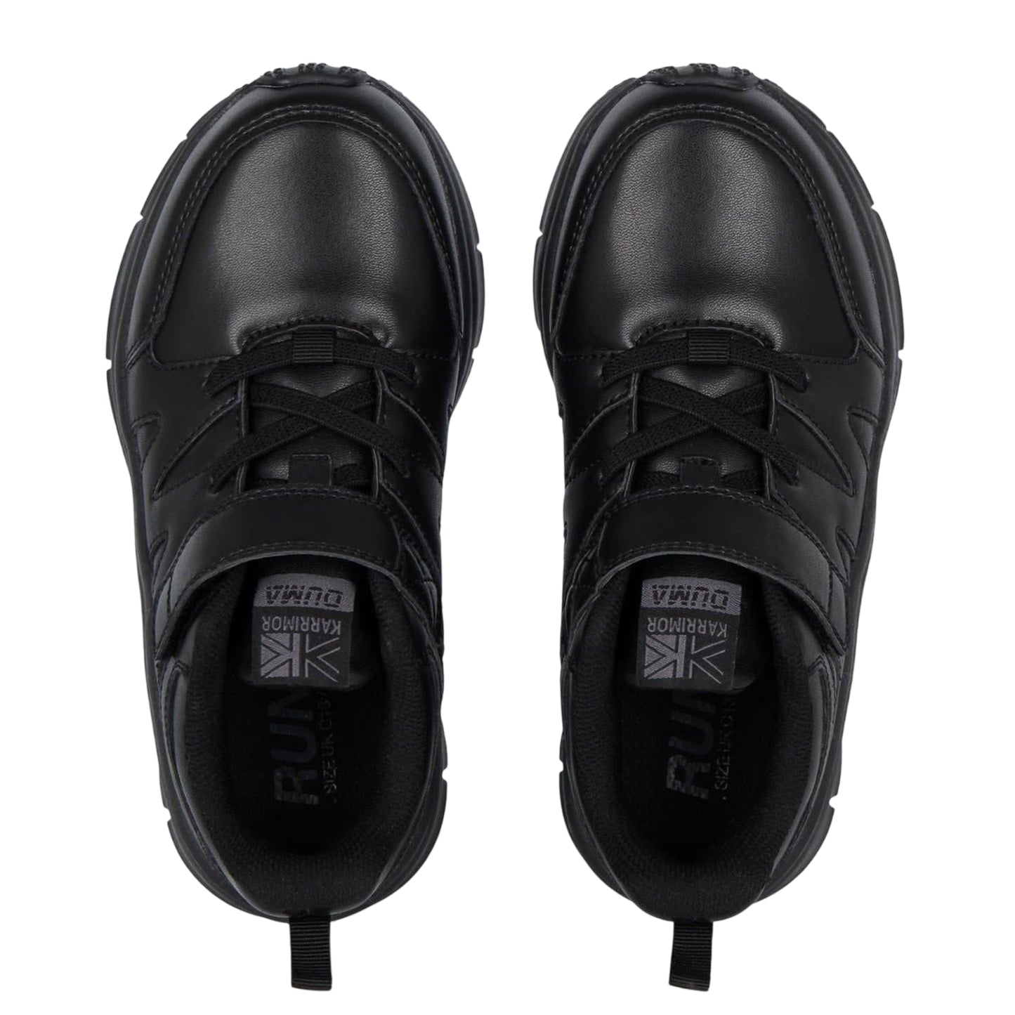 Black - Lifestyle - Karrimor Boys Duma 6 Hook and Loop Shoes