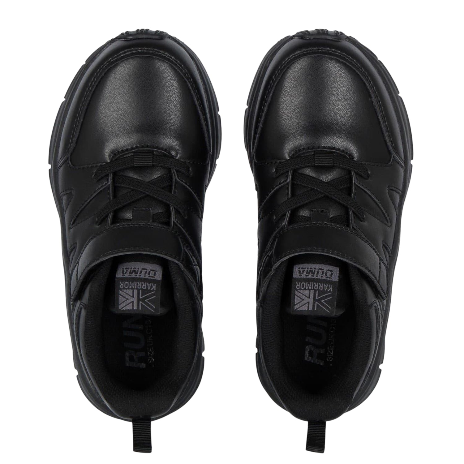Black - Lifestyle - Karrimor Boys Duma 6 Hook and Loop Shoes