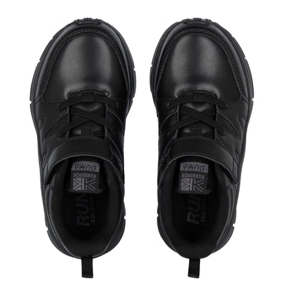 Black - Lifestyle - Karrimor Boys Duma 6 Hook and Loop Shoes