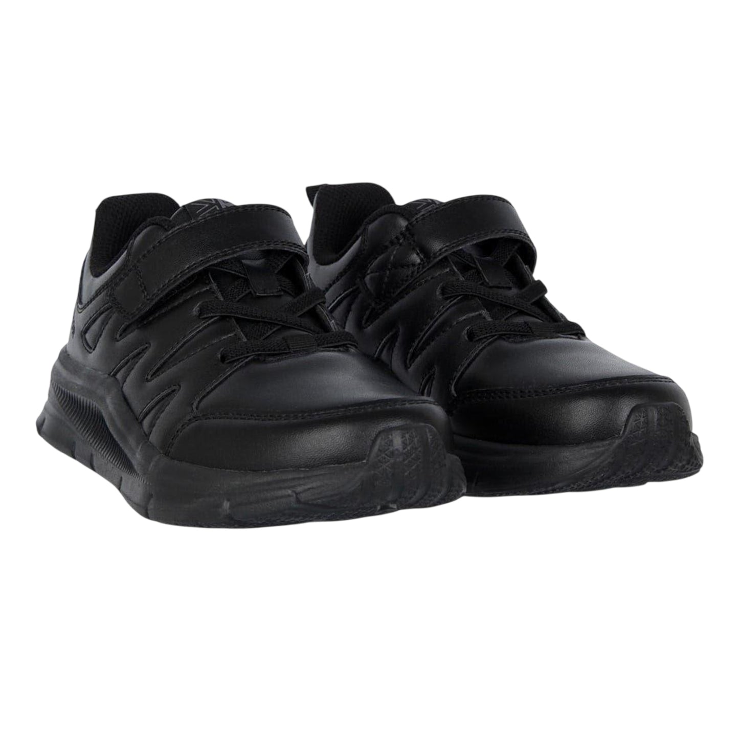 Black - Pack Shot - Karrimor Boys Duma 6 Hook and Loop Shoes