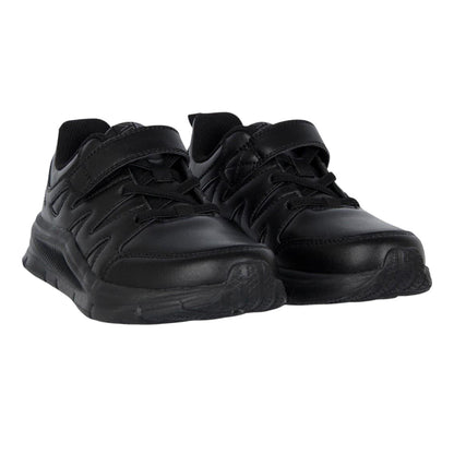 Black - Pack Shot - Karrimor Boys Duma 6 Hook and Loop Shoes