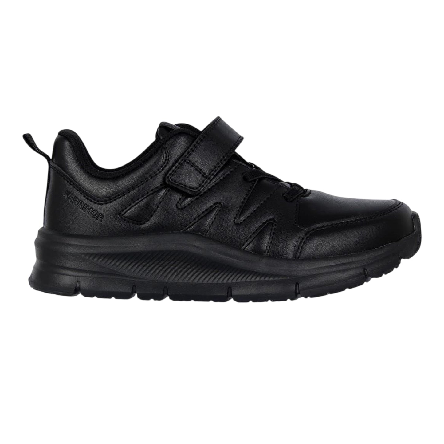 Black - Front - Karrimor Boys Duma 6 Hook and Loop Shoes